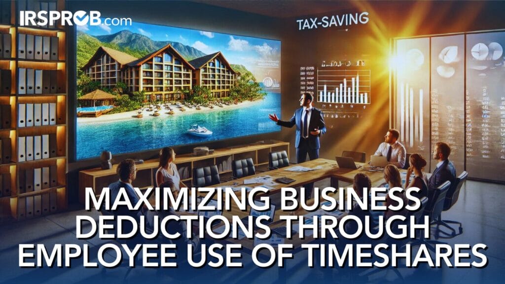 Maximizing Business Deductions Through Employee Use of Timeshares