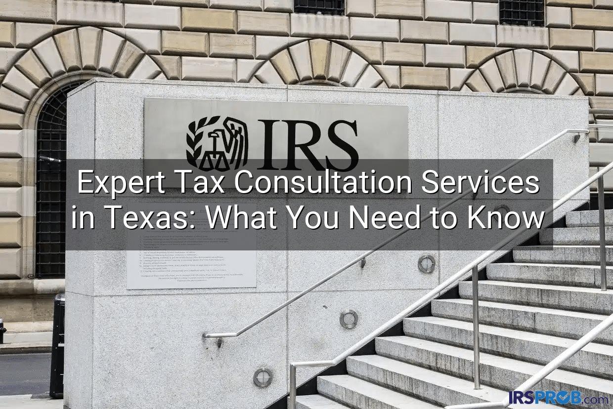 Expert Tax Consultation Services in Texas: What You Need to Know