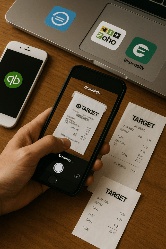 20250515 2333 Digital Receipt Revolution simple compose 01jva9505je5z8ygs7bc9wt036
