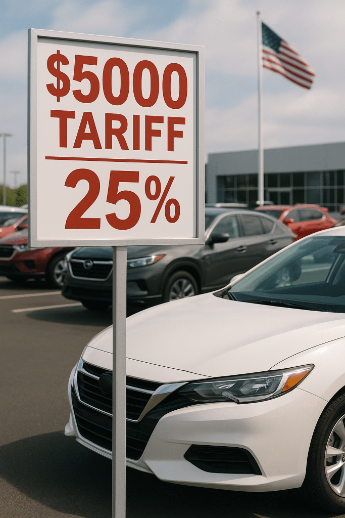 Tariff Turmoil: Inside Trump’s New Rates and High-Stakes Talks 3 20250530 2210 Auto Tariff Impact simple compose 01jwgrbjt2emmbbp7vzacaw91j