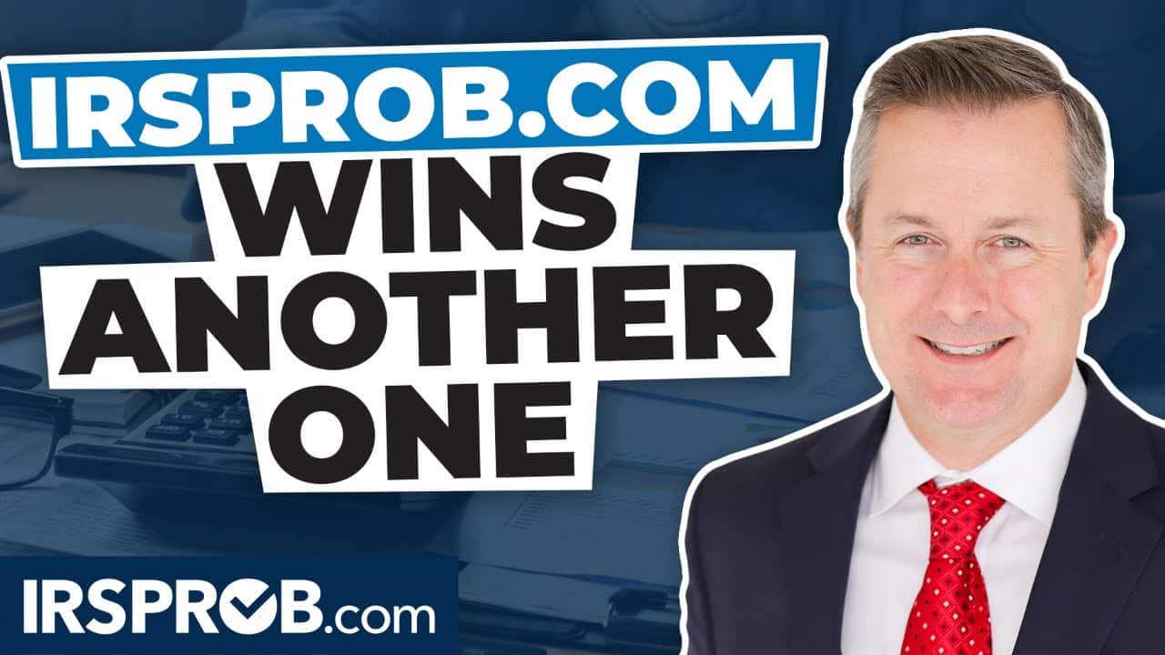 IRS Offer in Compromise Success!
