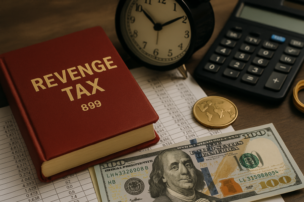 Big Tax Shifts Ahead: What the Senate Changed in Trump’s ‘One Big Beautiful Bill’ 2 20250619 0127 Tax Code Objects simple compose 01jy216vw3edabf0q42vwd5wqs