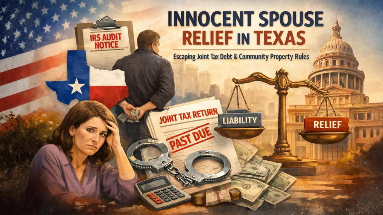 innocent spouse relief Texas
