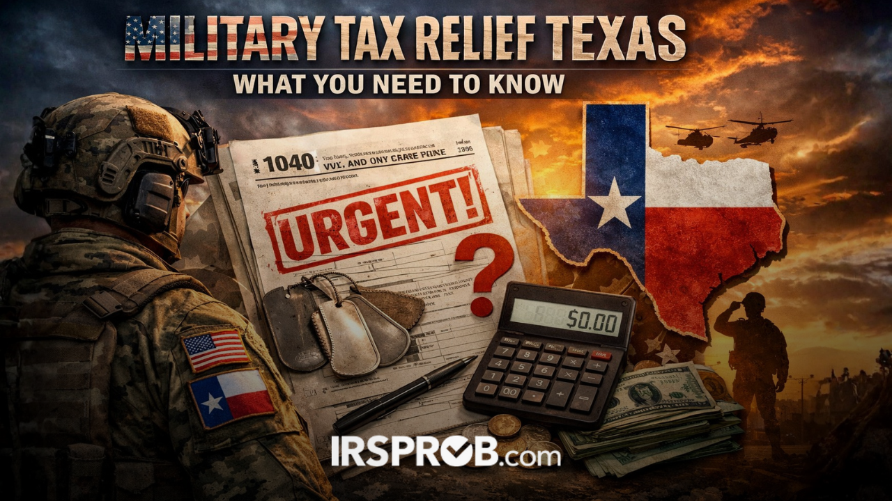 Military Tax Relief Texas