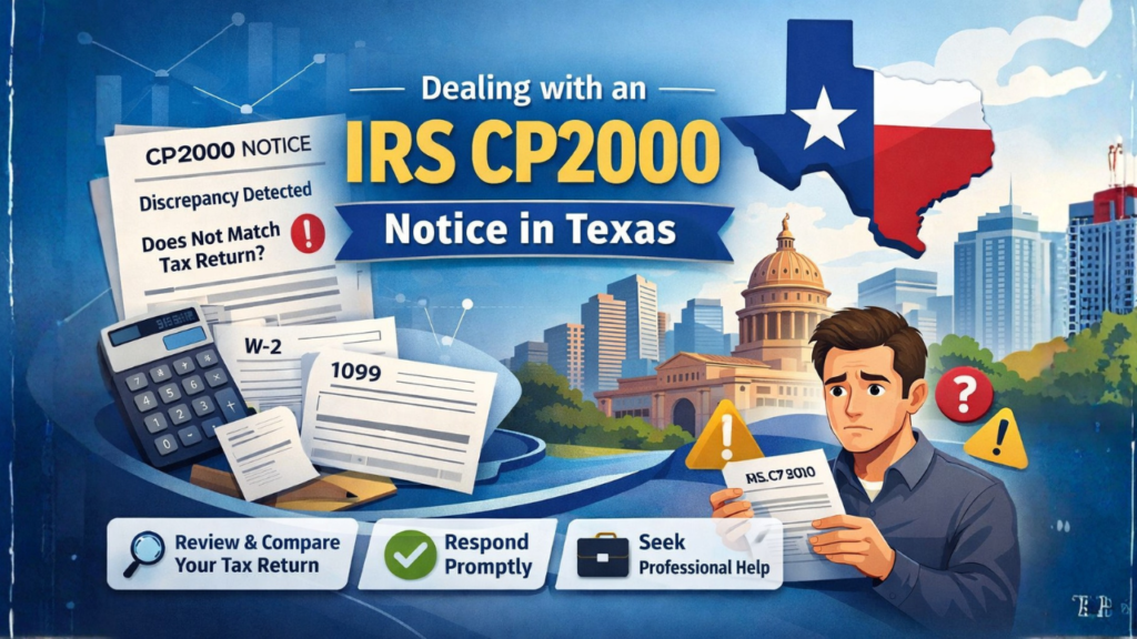IRS CP2000 Notice in Texas