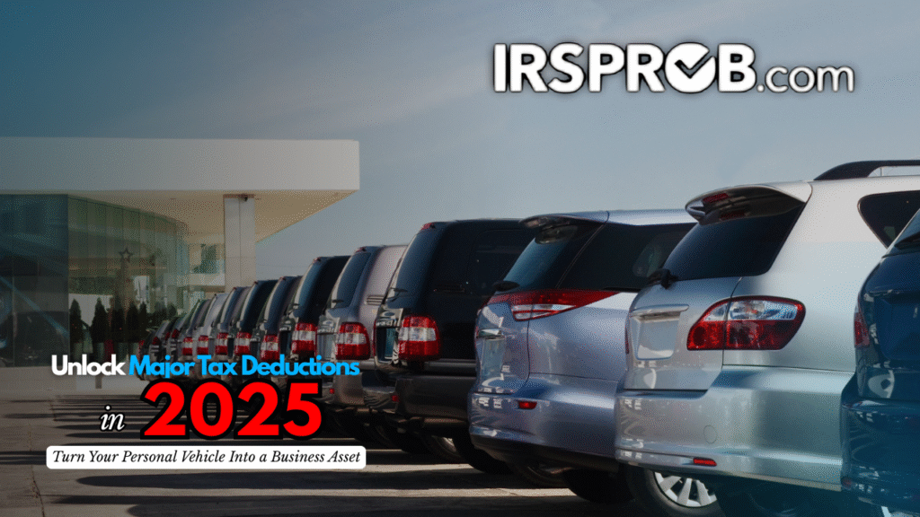 Vehicle business tax deductions