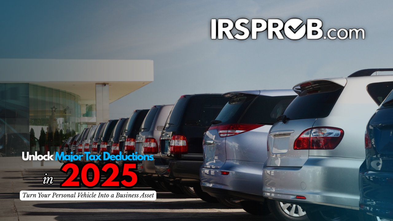 Vehicle business tax deductions