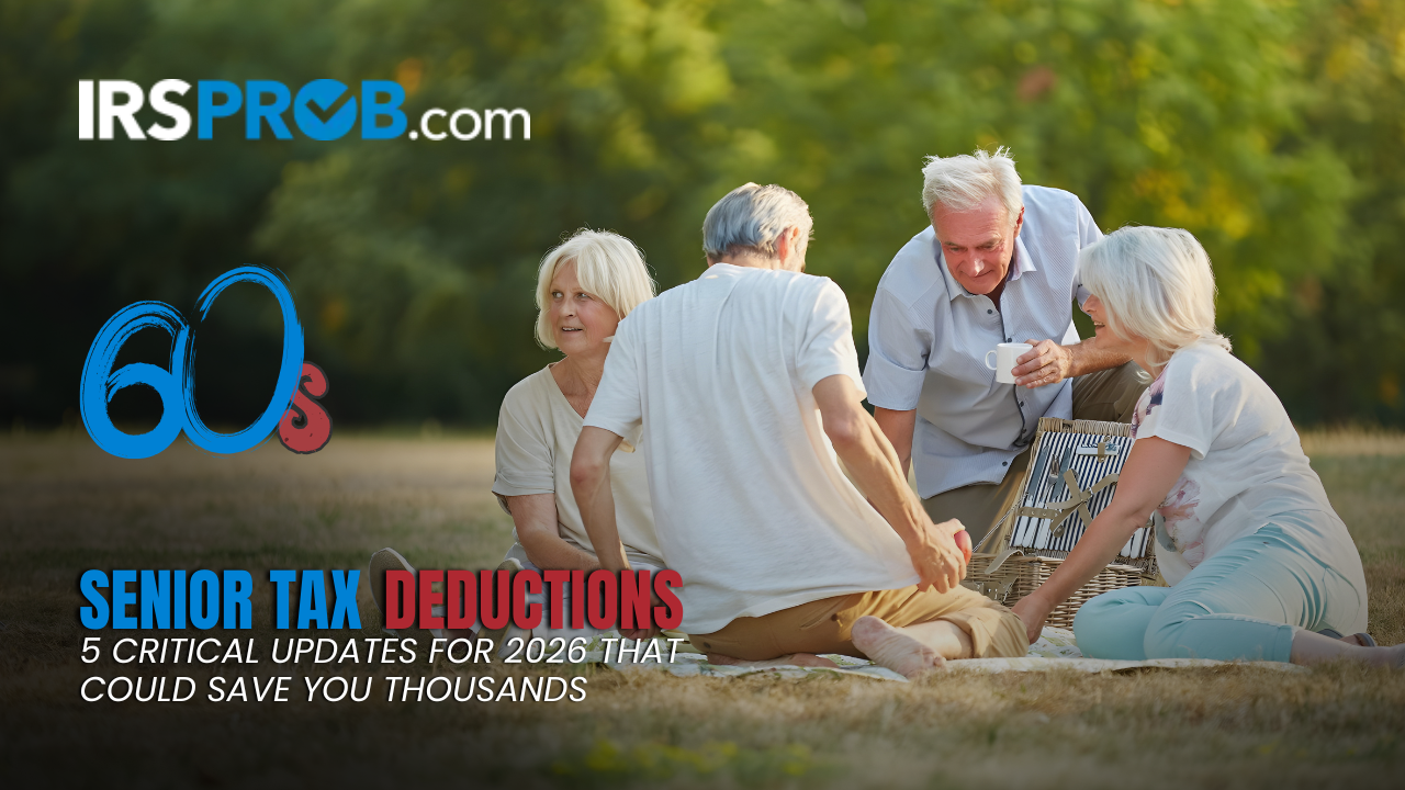 2026 senior tax deductions breakdown showing additional standard deduction amounts