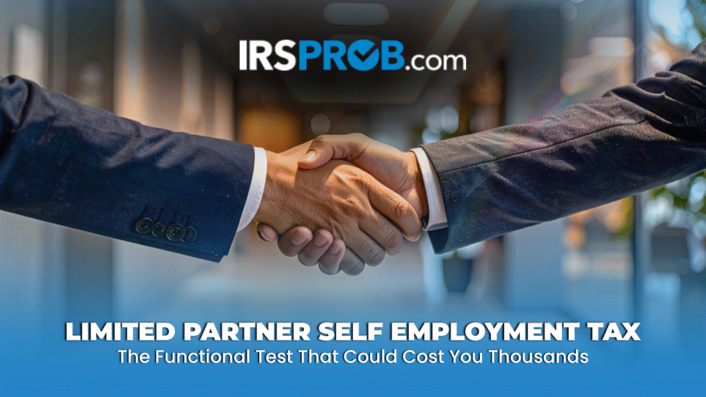 Limited Partner Self Employment Tax