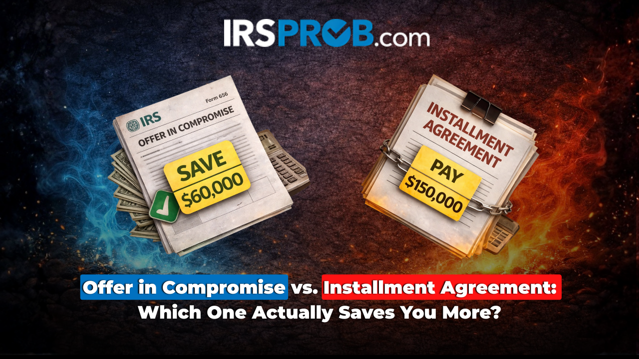 Home - Copy 20 Offer in Compromise vs. Installment Agreement