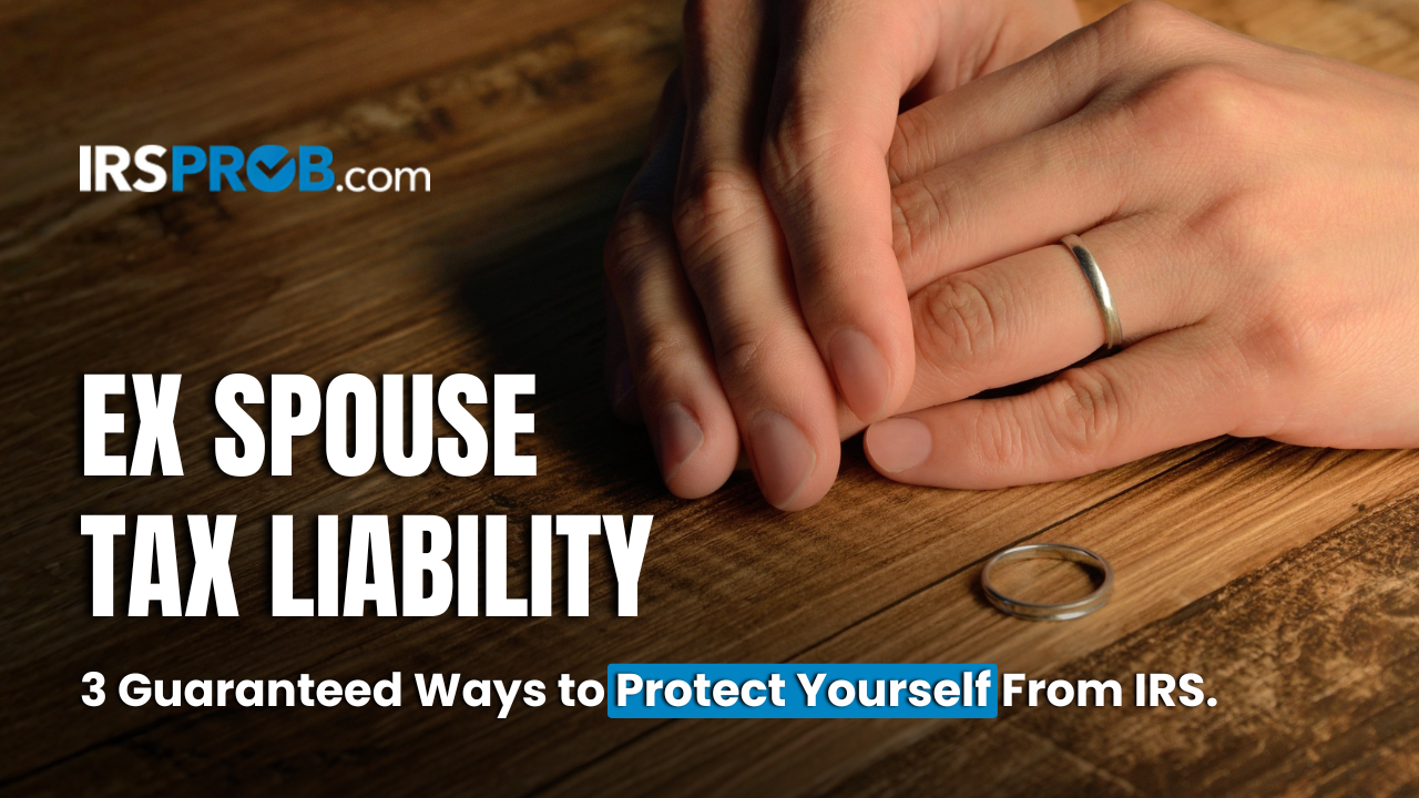 ex spouse tax liability