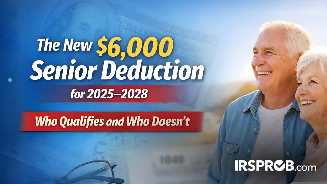 6000 senior tax deduction