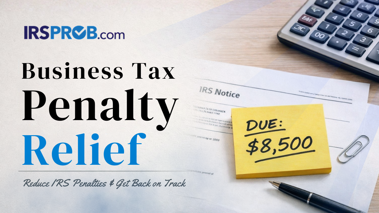 business tax penalty relief