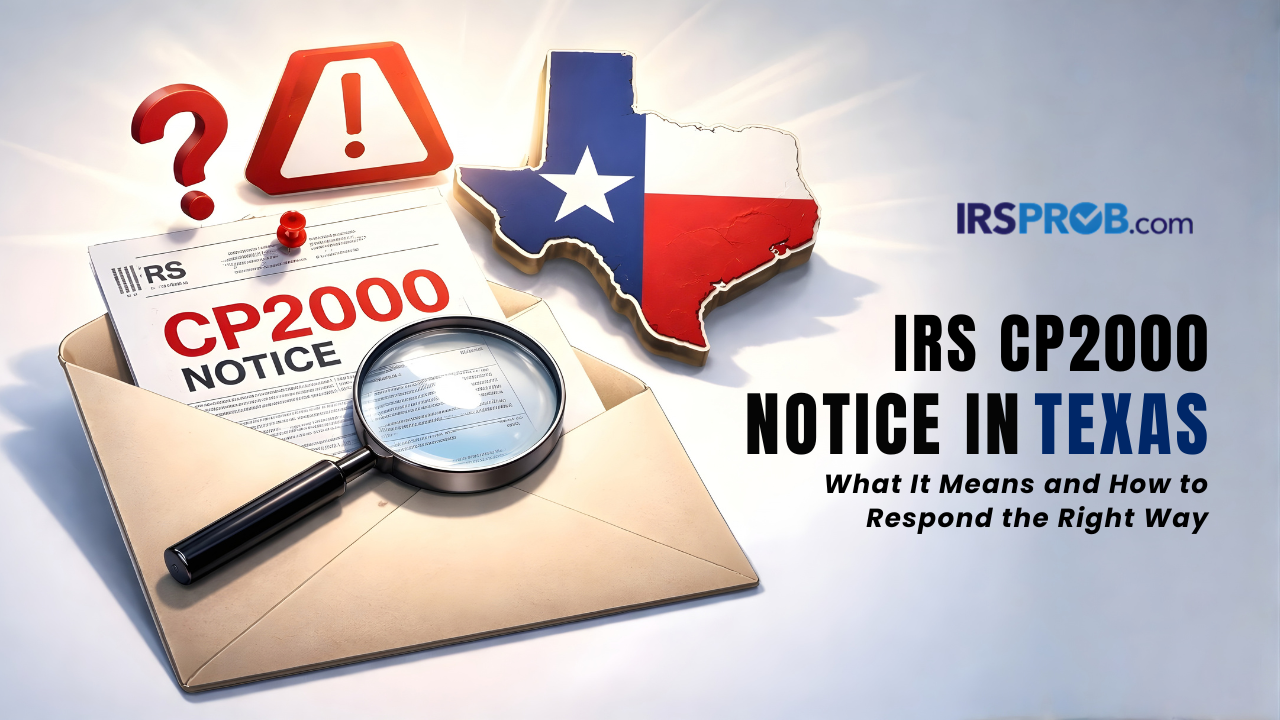 IRS CP2000 notice