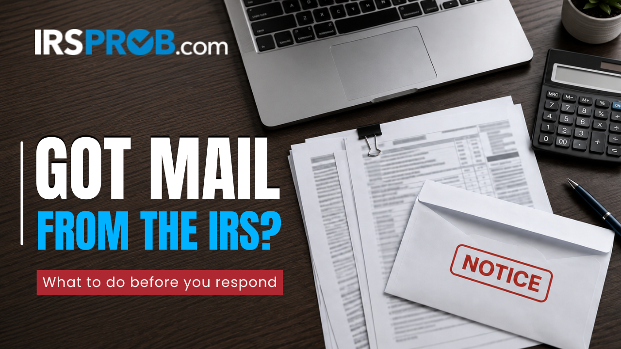 IRS mail notice