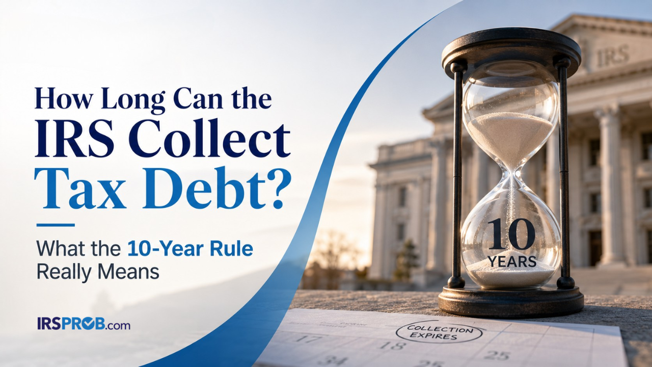 how long can the IRS collect tax debt
