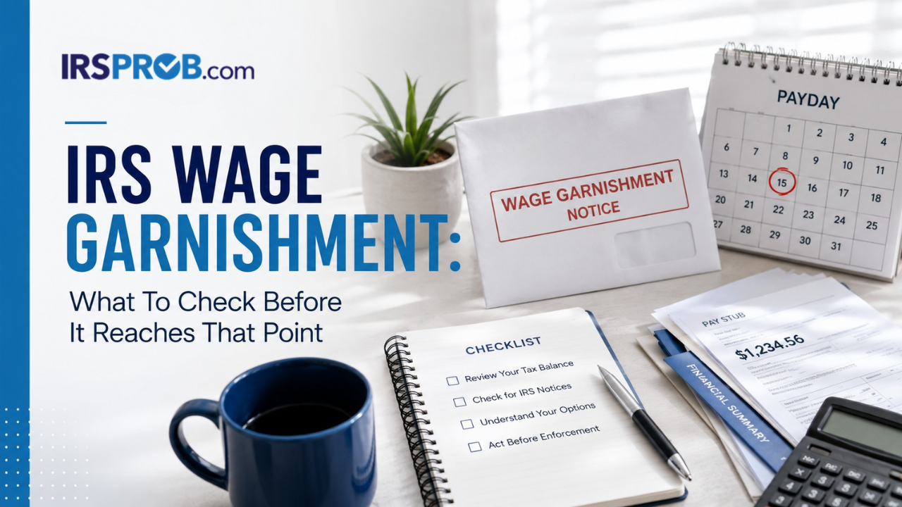 IRS wage garnishment