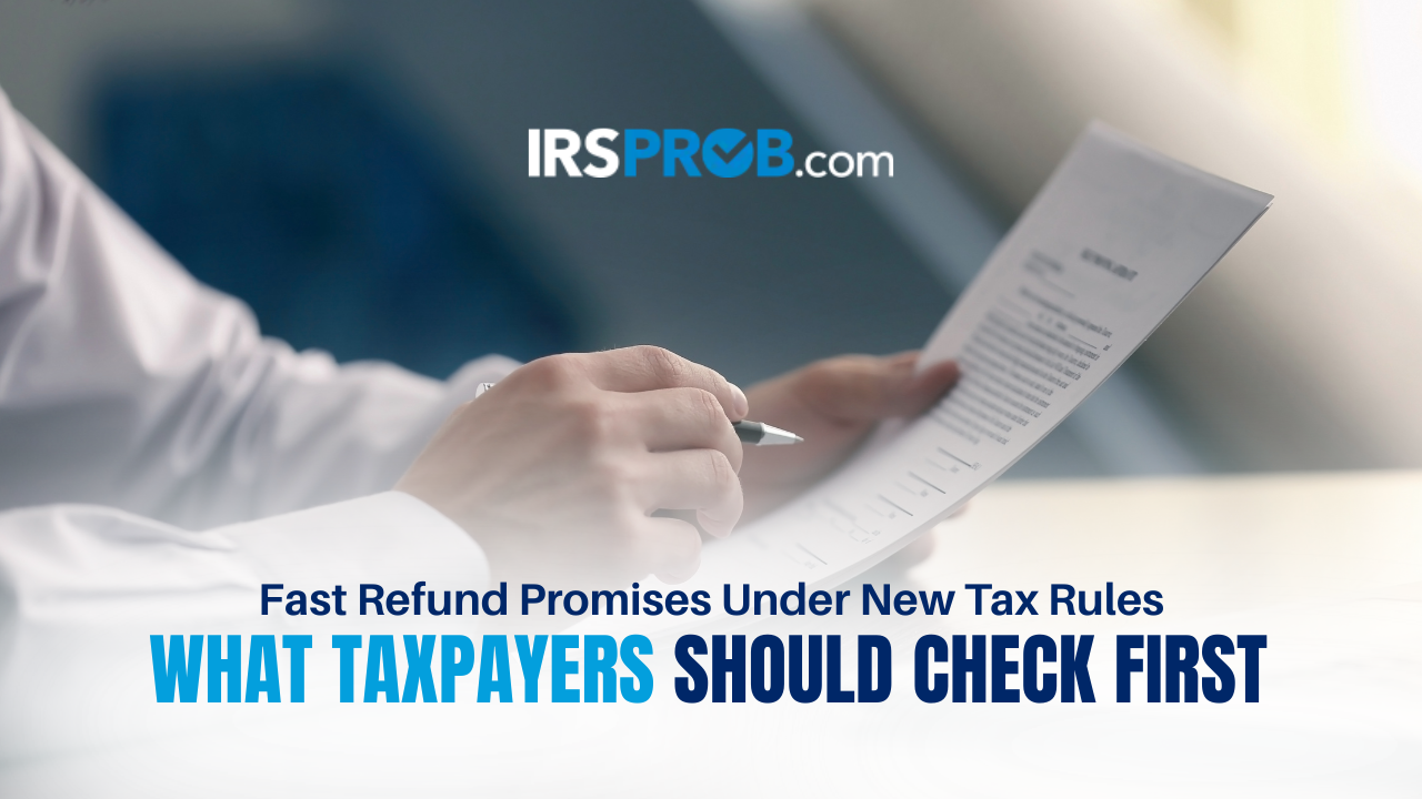 fast refund promises