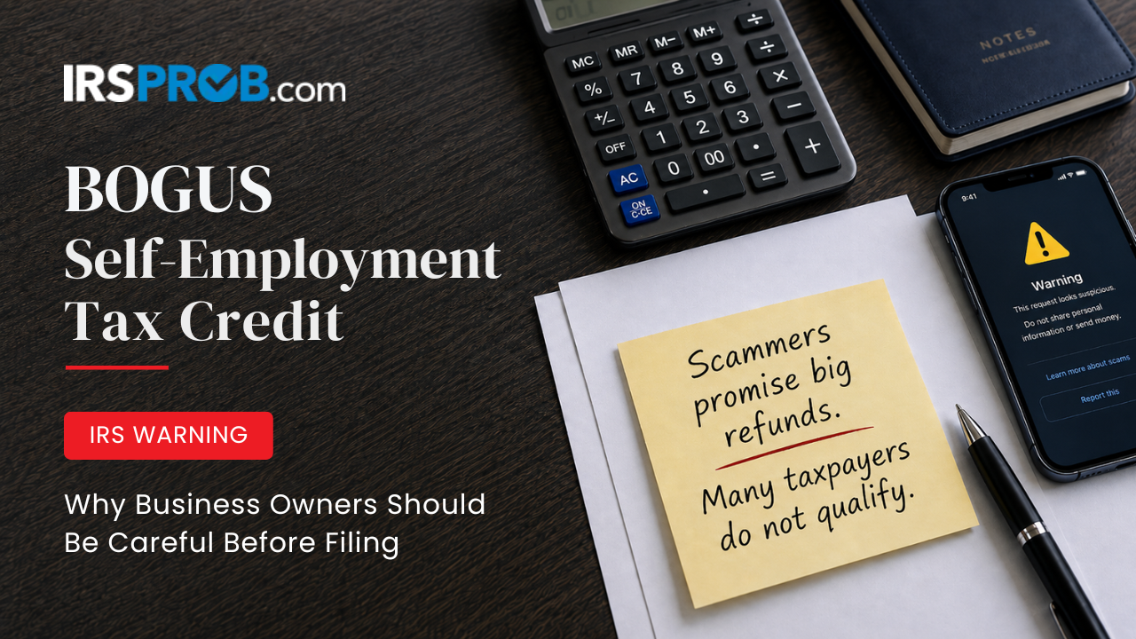 Home - Copy 20 bogus Self-Employment Tax Credit