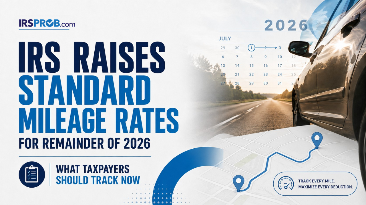 standard mileage rates 2026
