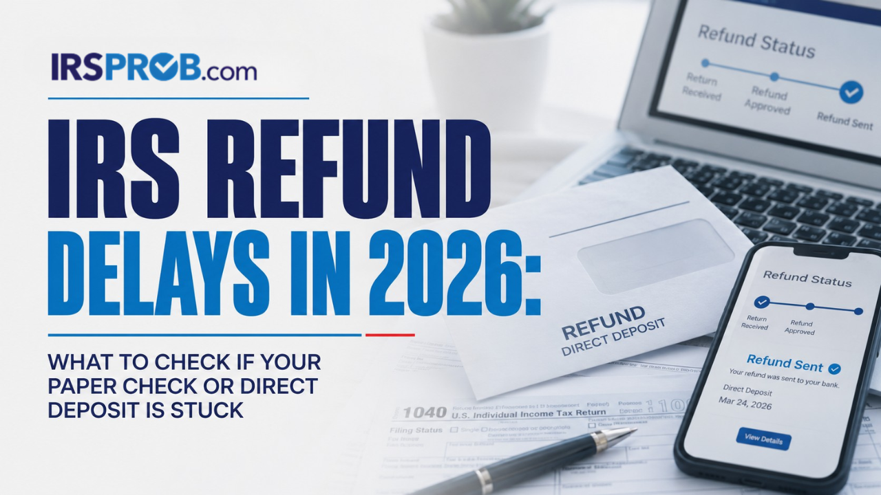 IRS refund delay 2026