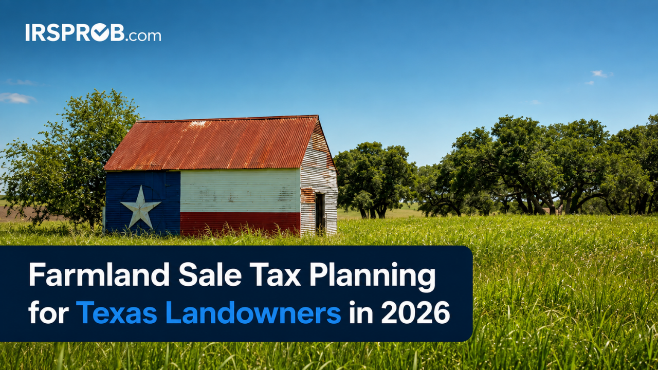 farmland sale tax planning