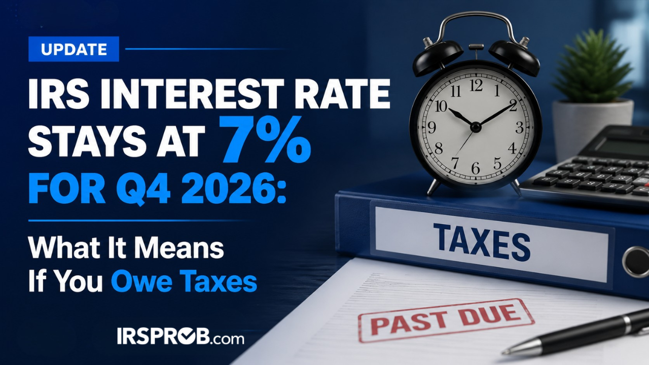 IRS interest rate 2026