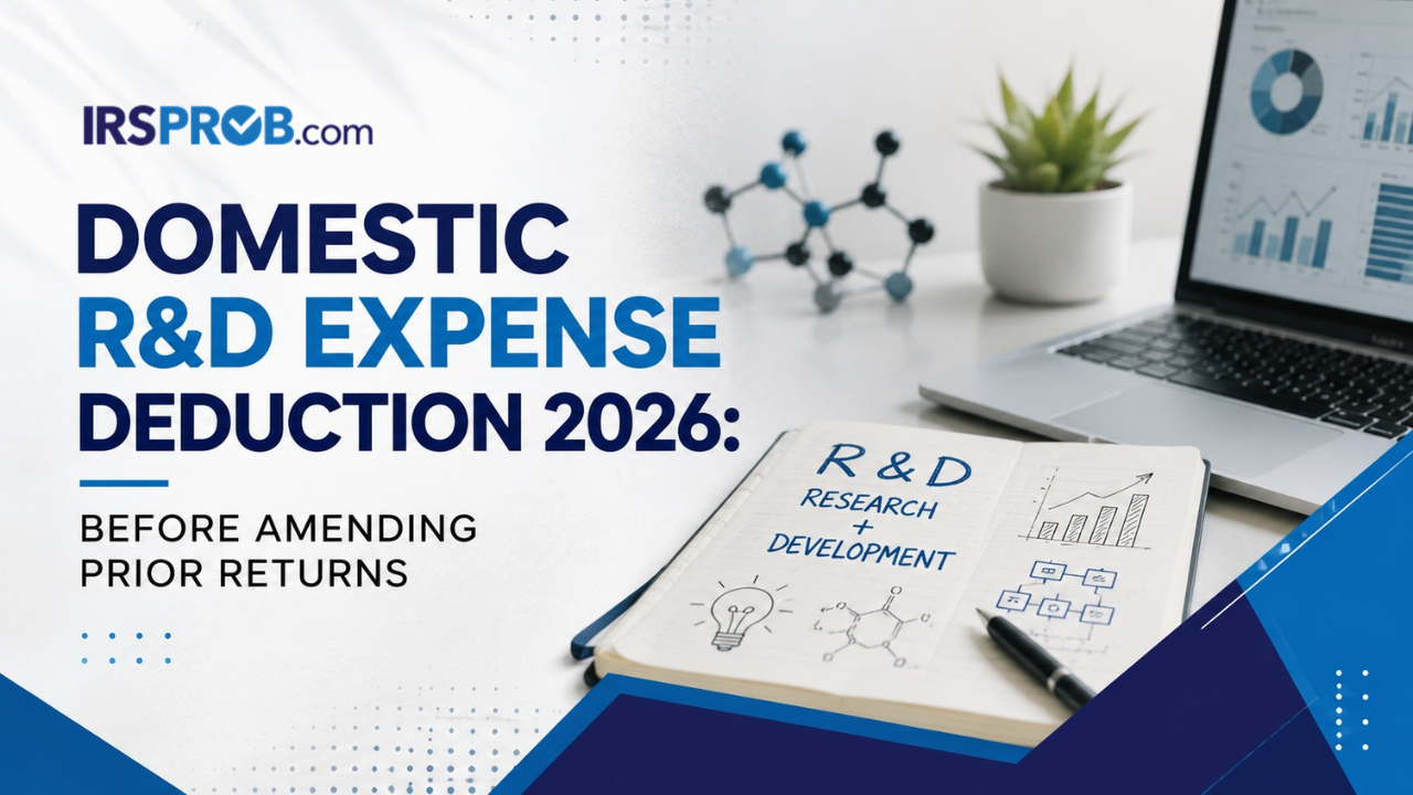 Home - Copy 20 domestic R&D expense deduction 2026