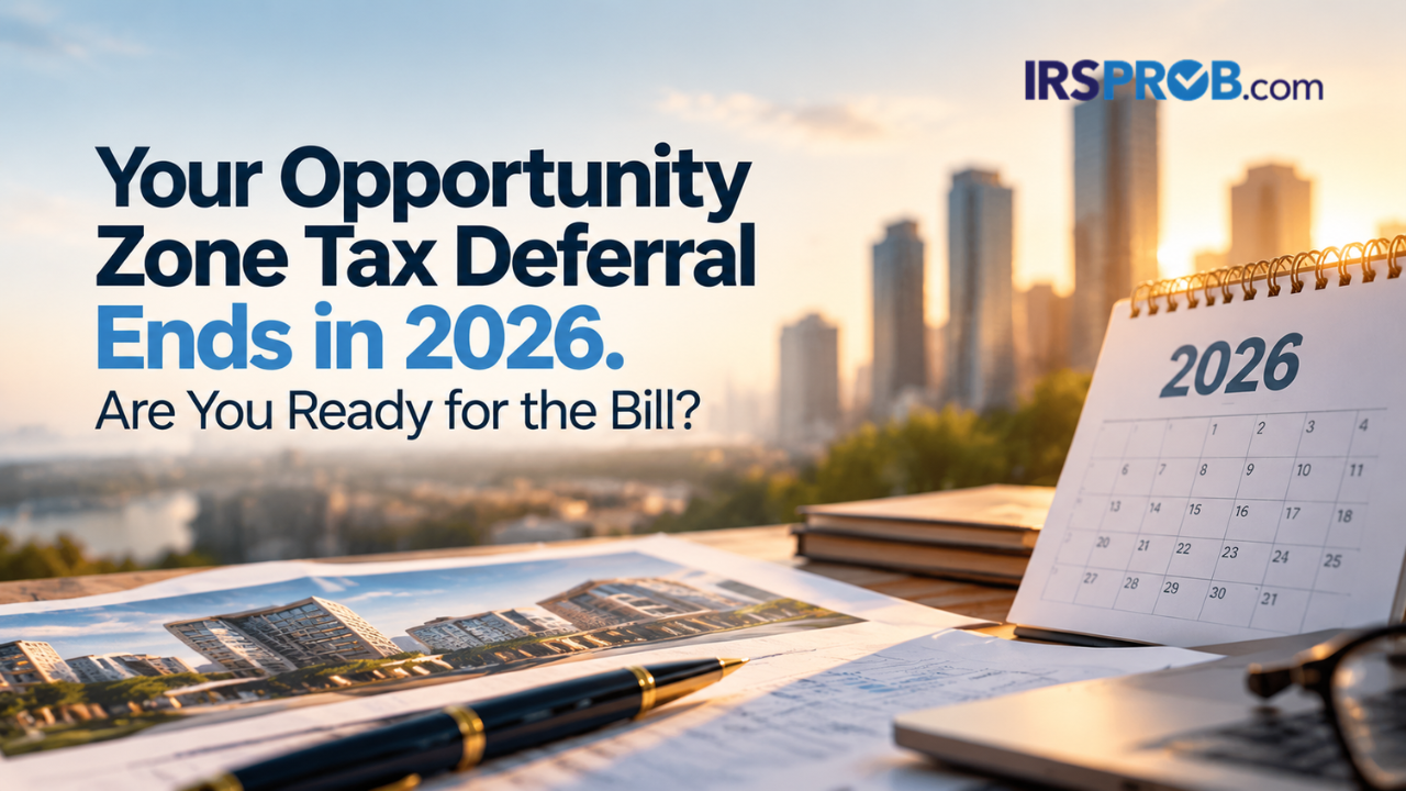 Opportunity Zone tax deferral