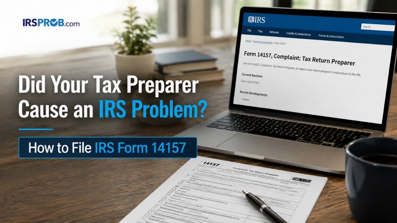 IRS Form 14157