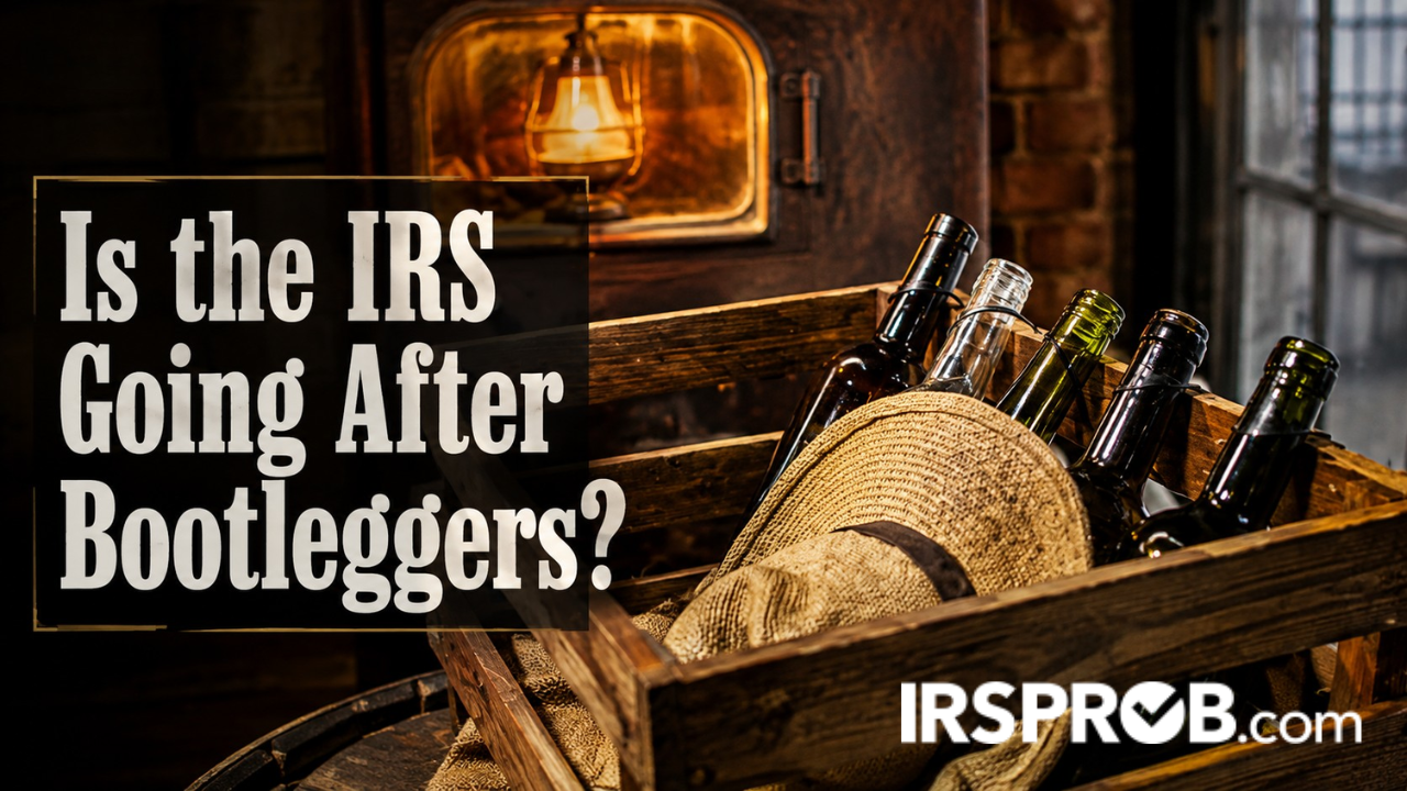 IRS going after bootleggers
