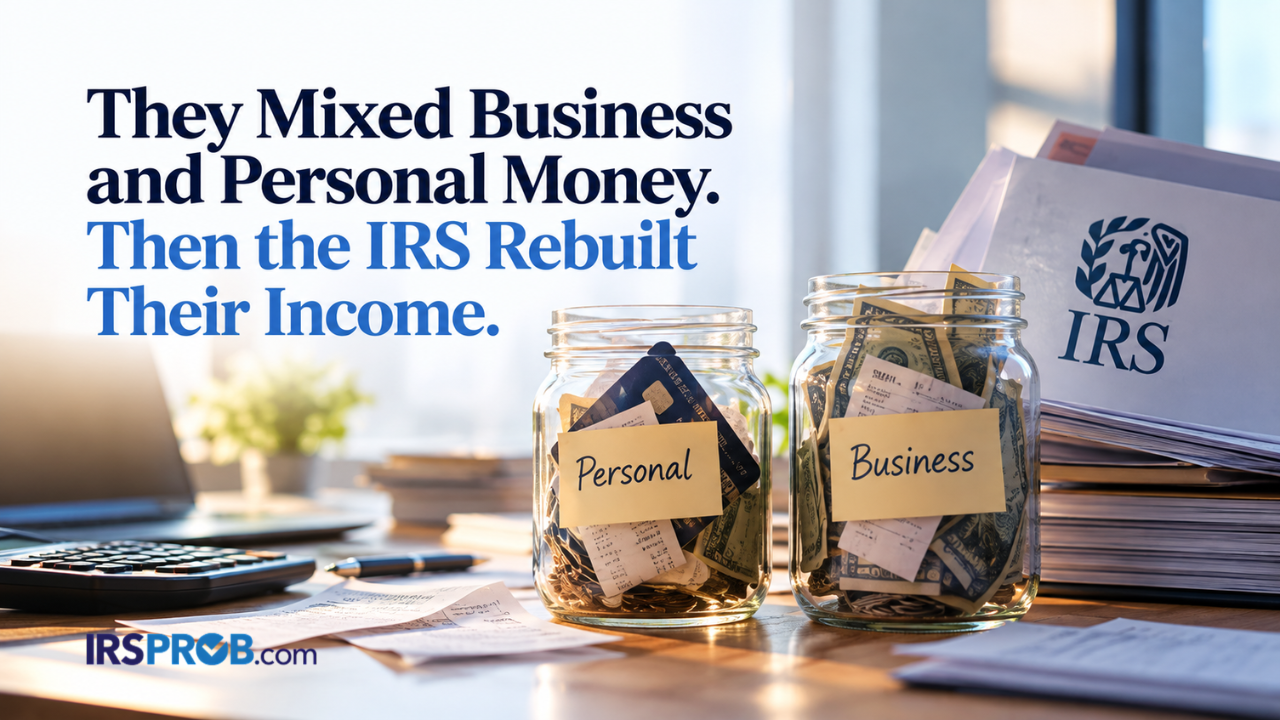 IRS bank deposits method